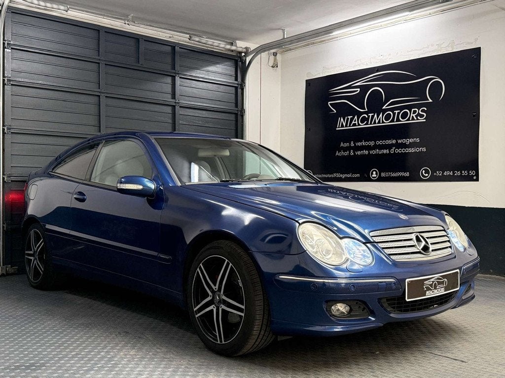 Mercedes-Benz C 180 C 180 Kompressor Coupe Sport Evolution, Auto's, Mercedes-Benz, Bedrijf, Te koop, C-Klasse, ABS, Benzine, Euro 4