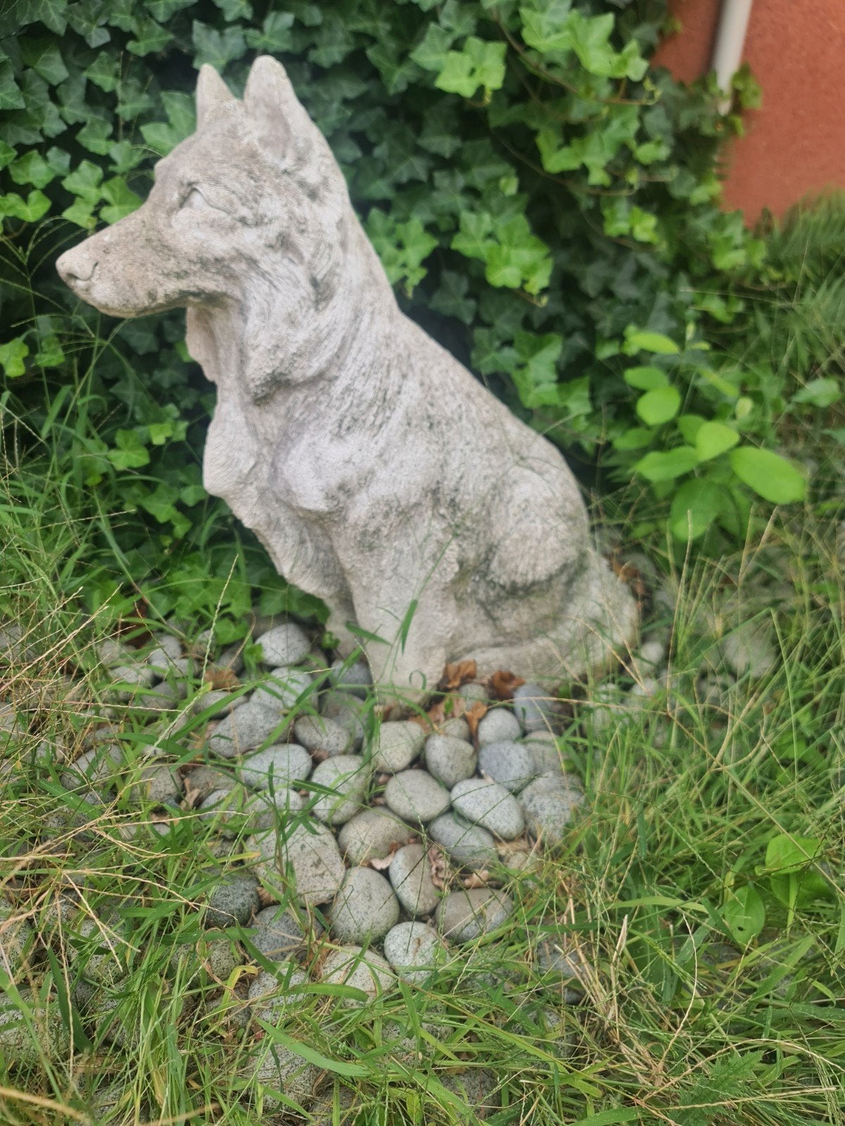 Betonnen hond, Tuin en Terras, Tuinbeelden, Ophalen