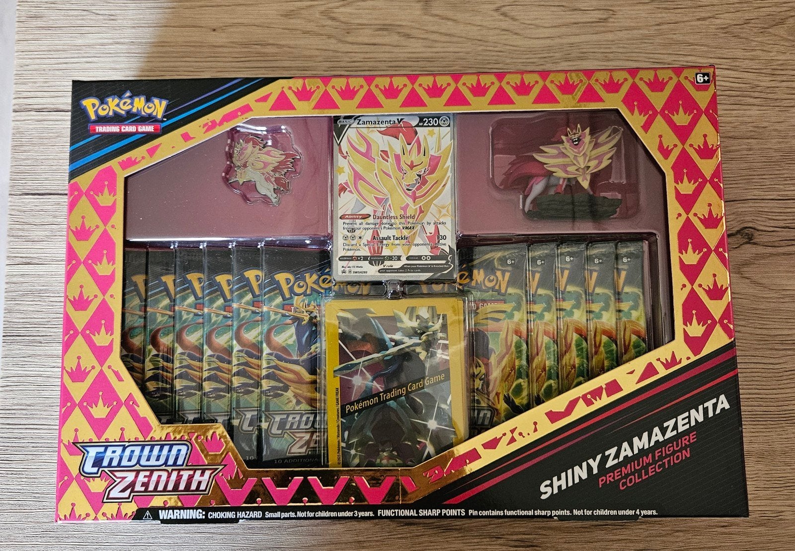 gesealde shiny zamazenta premium figure collection, Ophalen