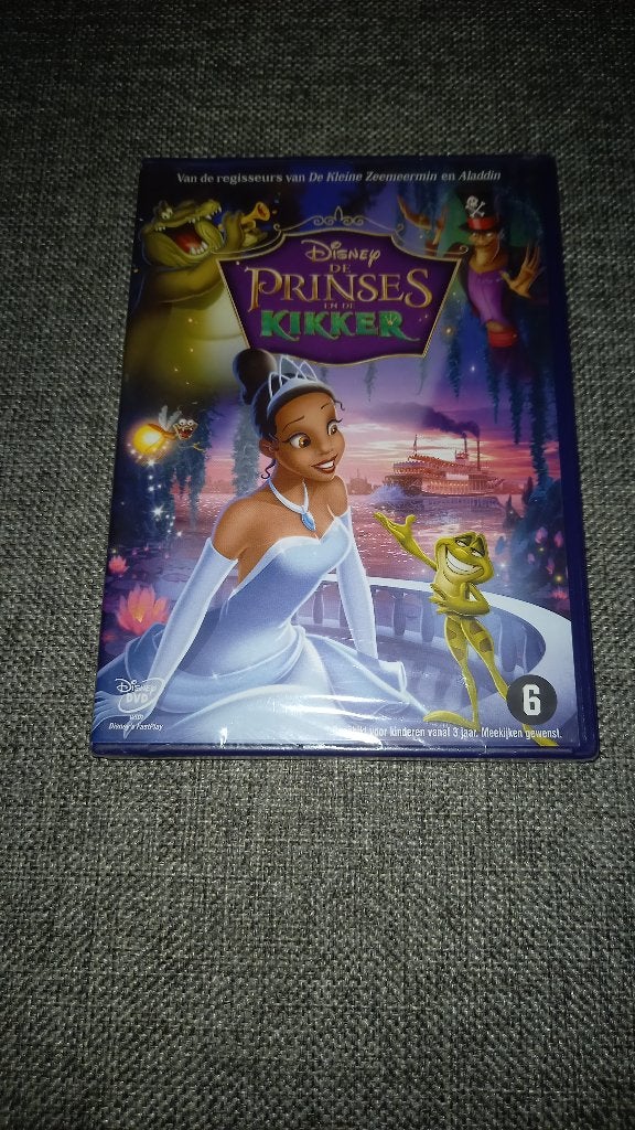 DVD De Prinses en de Kikker – Nieuw, Cd's en Dvd's, Ophalen of Verzenden, Gebruikt