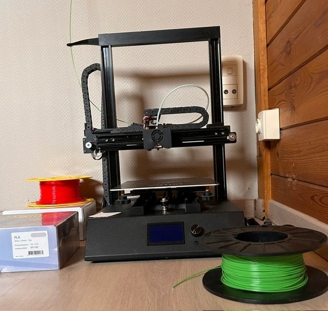 3-D printer Ortur 4, Informatique & Logiciels, 3D Imprimantes, Utilisé, Filament, Enlèvement