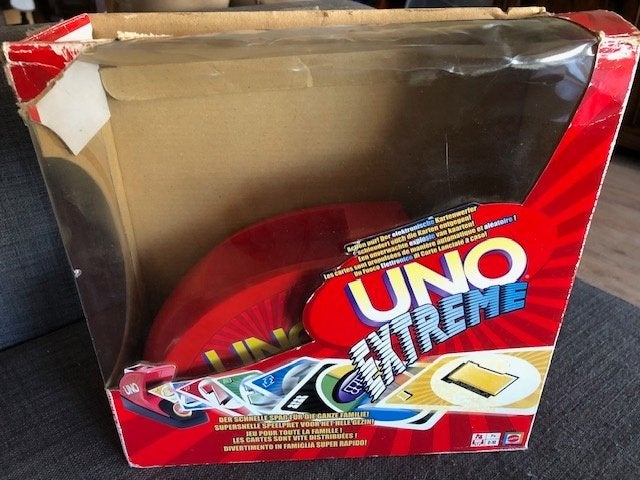 uno extreme spel, Cinq joueurs ou plus, Enlèvement ou Envoi, Utilisé, Mattel