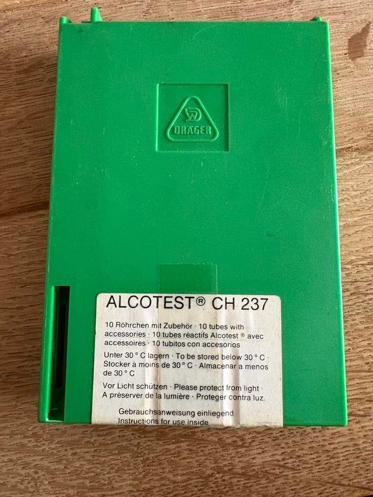 Dräger Alcotest CH 237 Rijkswacht-Gendarmerie, Enlèvement, Gendarmerie