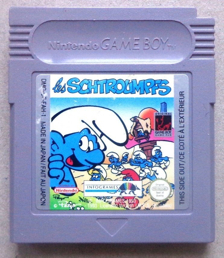Les Schtroumpfs voor de Nintendo Gameboy, Ophalen of Verzenden, Gebruikt