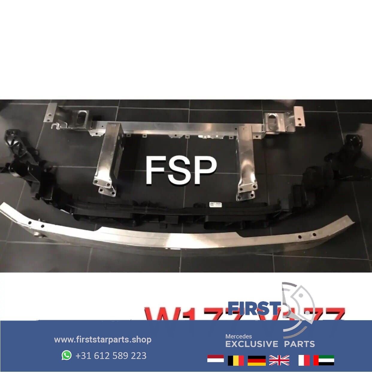 W177 V177 Mercedes A KLASSE VOORFRONT COMPLEET origineel FRO, Gebruikt, -, Ophalen of Verzenden, Bumper