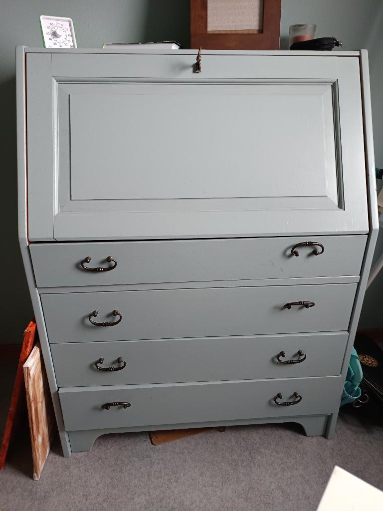 Bureau, Huis en Inrichting, Bureaus, Ophalen, Gebruikt, Hout, Secretaire