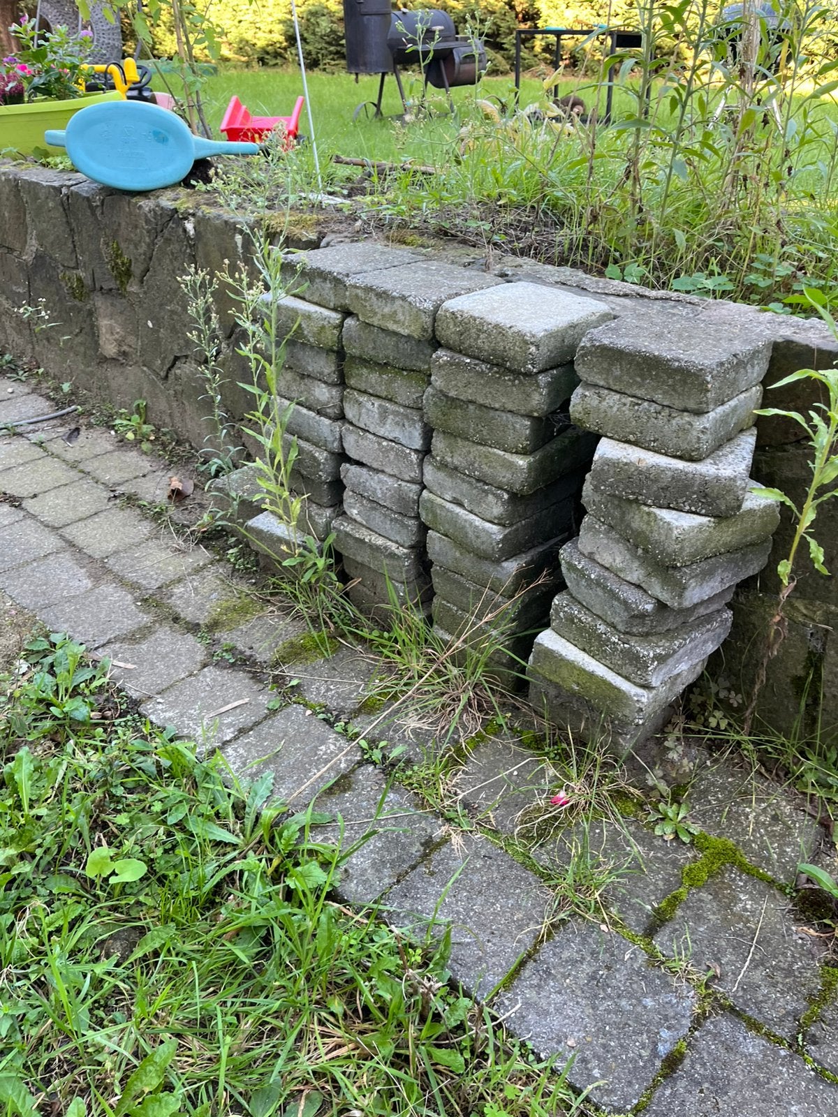 Gratis klinkers, Tuin en Terras, Ophalen, Klinkers
