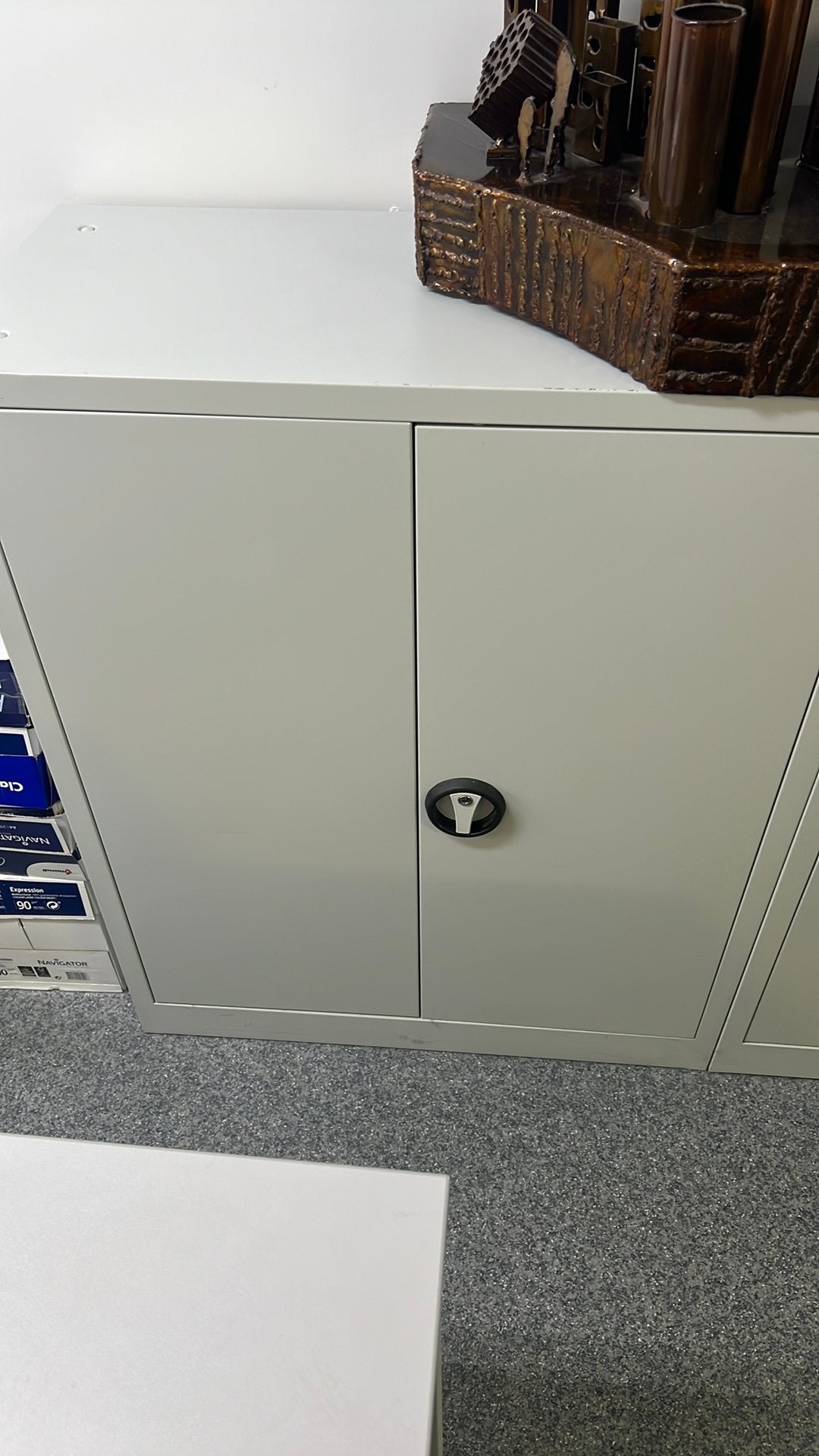 Metalen kast 80b x 38d x 100h, Comme neuf, Enlèvement, 50 à 100 cm, 100 à 150 cm