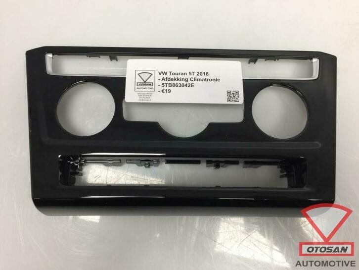 vw touran 5t 2018 afdekking sierlijst climatronic 5tb863042e, Gebruikt, Volkswagen, Volkswagen AG, Vw@volkswagen.de