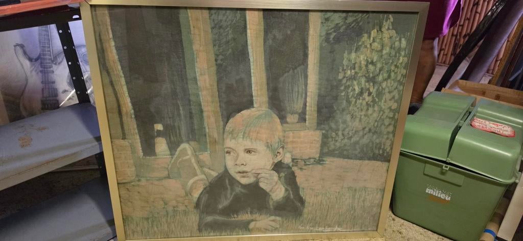 Mooie Aquarel, Antiek en Kunst, Ophalen