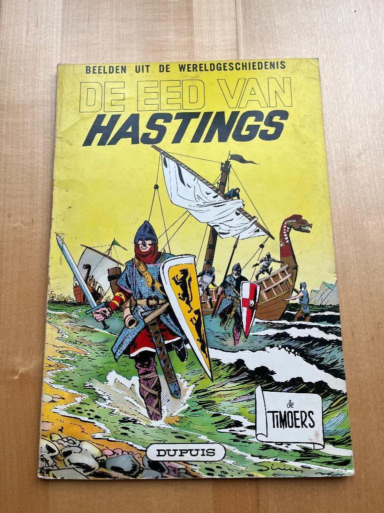 Timoer nr.16: de eed van Hastings -sc- eerste druk 1964, Boeken, Stripverhalen, Gelezen, Verzenden, Eén stripboek, Sirius