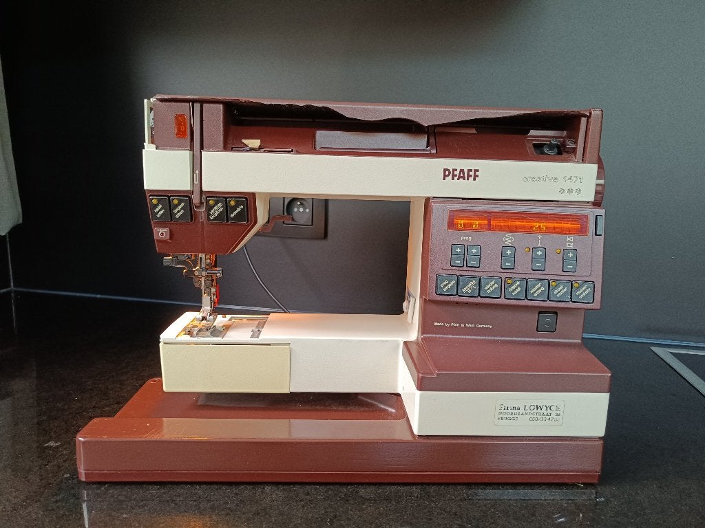 Naaimachine Pfaff creative 1471, Ophalen, Gebruikt, Naaimachine, Pfaff