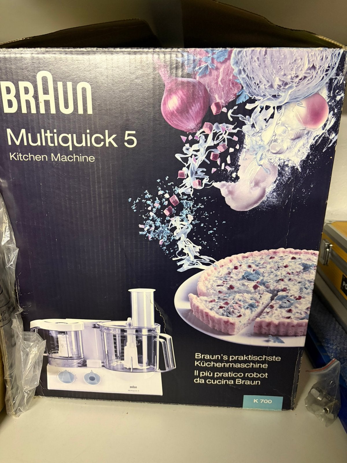 Braun multiquick 5 nieuw in doos, Elektronische apparatuur, Ophalen, Nieuw