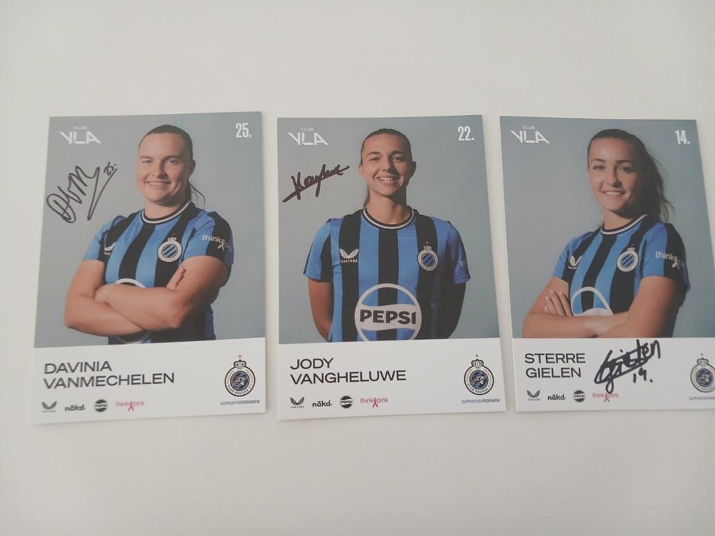 Club Brugge voetbal dames., Enlèvement ou Envoi