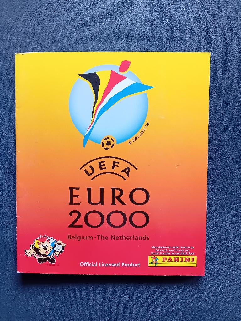 panini stickerboek EURO 2000, Ophalen of Verzenden, Zo goed als nieuw, Sport