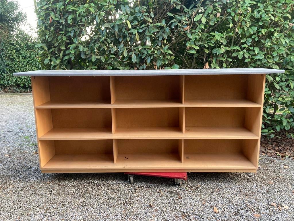 kast - toog - balie - 2.7m lang x 60 cm breed x 1.15 m hoog, Ophalen, Gebruikt