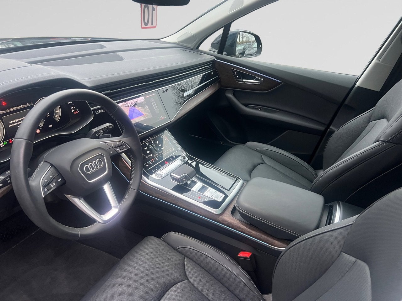 Audi Q7 Audi Q7 SUV  S line 55 TFSI e quattro 290 kW tiptron, Auto's, Automaat, Blauw, Q7, Hybride Elektrisch/Benzine