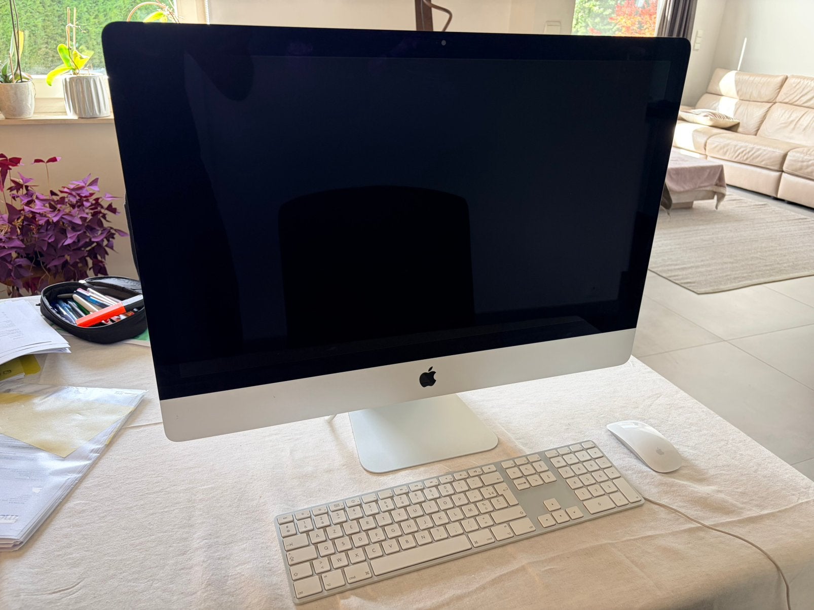 Imac 27 5k retina 1To, Computers en Software, Apple Desktops, Ophalen, HDD en SSD, 8 GB, IMac