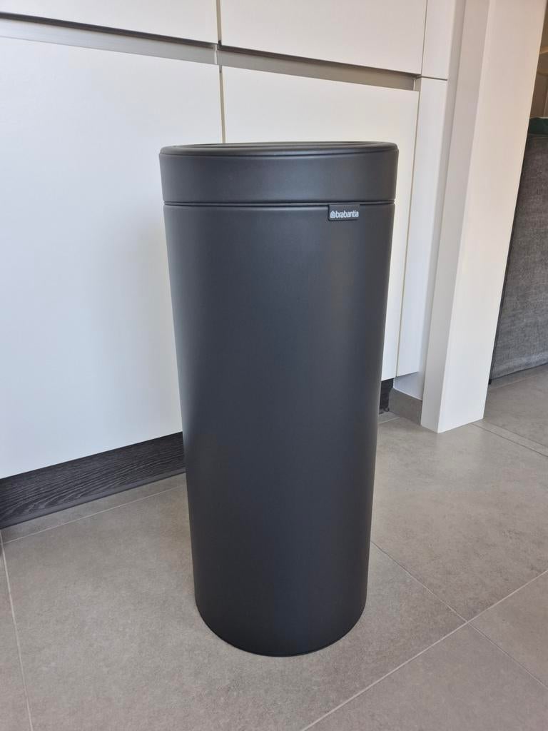 Brabantia Touch Bin Prullenbak  Mineral Infinite, Ophalen of Verzenden, Zo goed als nieuw