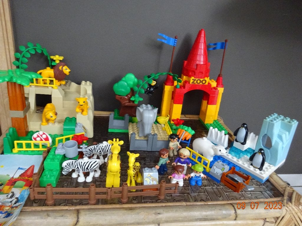 LEGO DUPLO Reuzendierentuin - 4960*Prima staat*, Kinderen en Baby's, Ophalen of Verzenden, Duplo