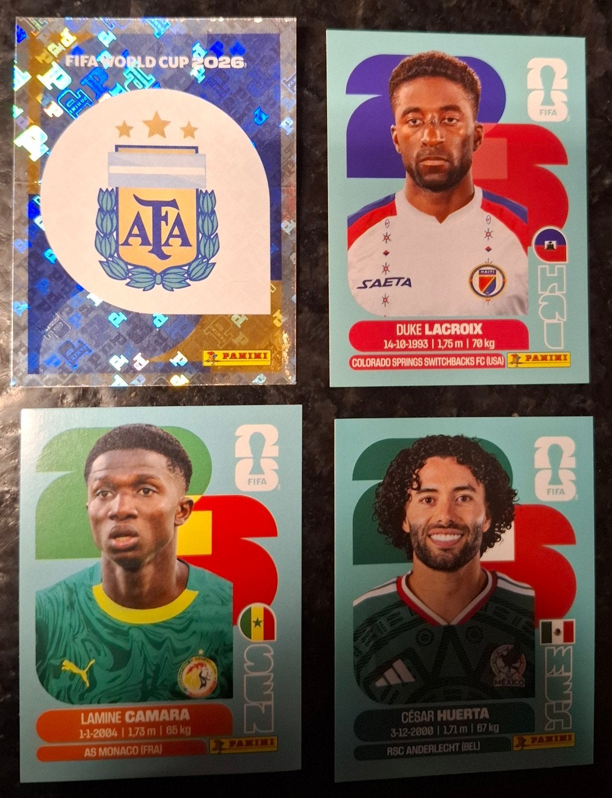 Panini WK 2026 stickers, Ophalen
