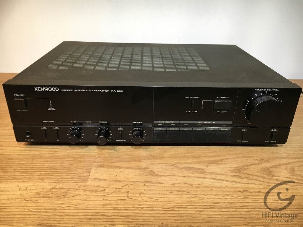 vintage KENWOOD stereo componenten jaren 80 versterker tuner, Ophalen, Zo goed als nieuw, Stereo
