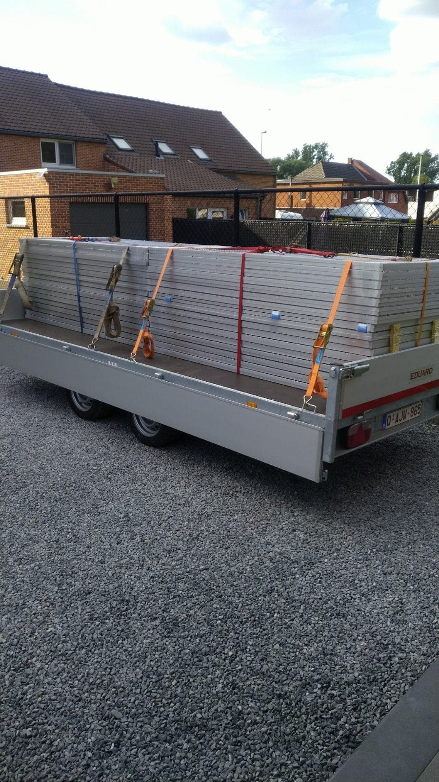 40 ALUMINIUM STANDAARDPANELEN . ( NIEUW ), Ophalen, Nieuw, Aluminium, Volière