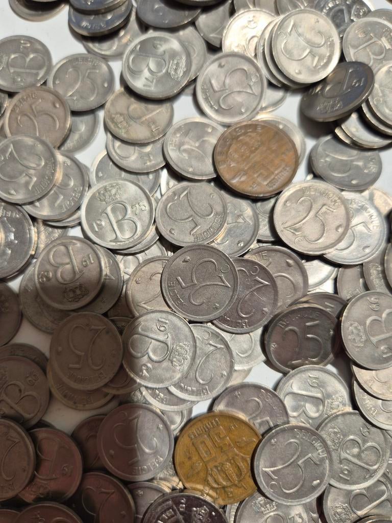 Pièces en francs belges à vendre, Enlèvement, Monnaie