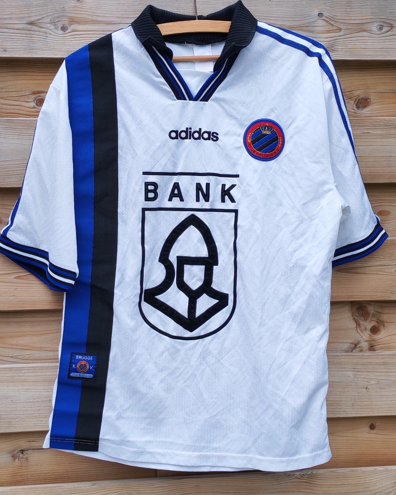 1990s club Brugge prachtig vintage shirt medium, Sport en Fitness, Ophalen of Verzenden, Shirt
