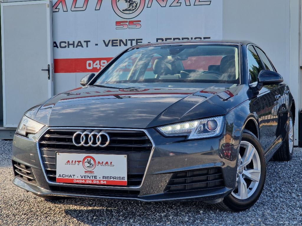 AUDI A4 1.4 TFSI 150CH*XENON LED*GPS*PDC*CLIM, 1395 cm³, Argent ou Gris, Achat, Entreprise