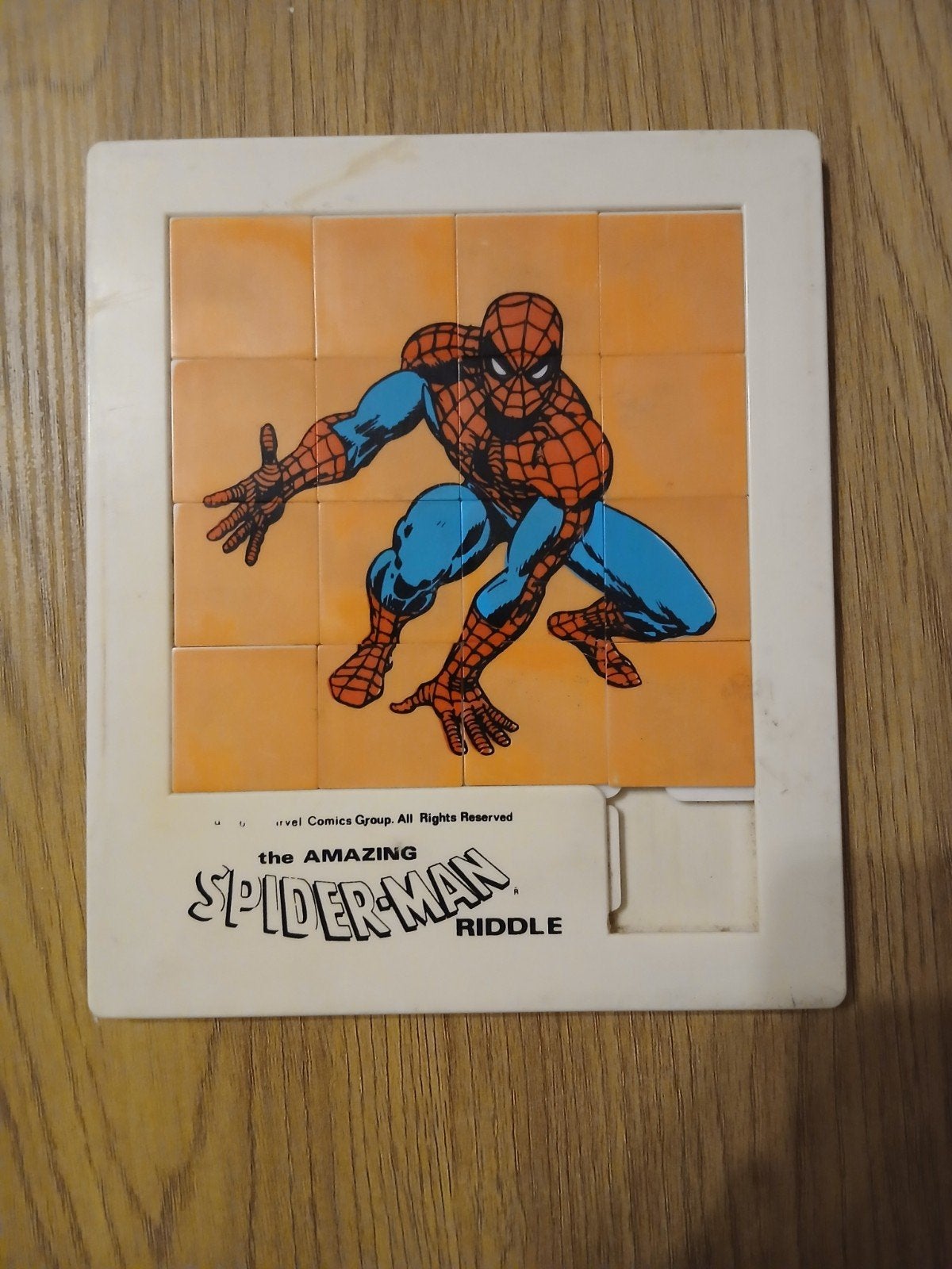 spiderman riddle 1977 marvel comics groups, Boeken, Strips | Comics, Marvel Comics, Ophalen of Verzenden, Gelezen, Eén comic