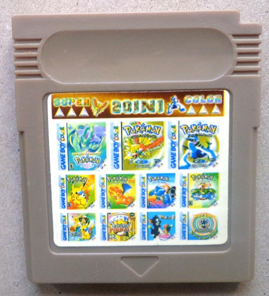 20 in 1 voor de Nintendo Gameboy Pokemon, Ophalen of Verzenden, Gebruikt