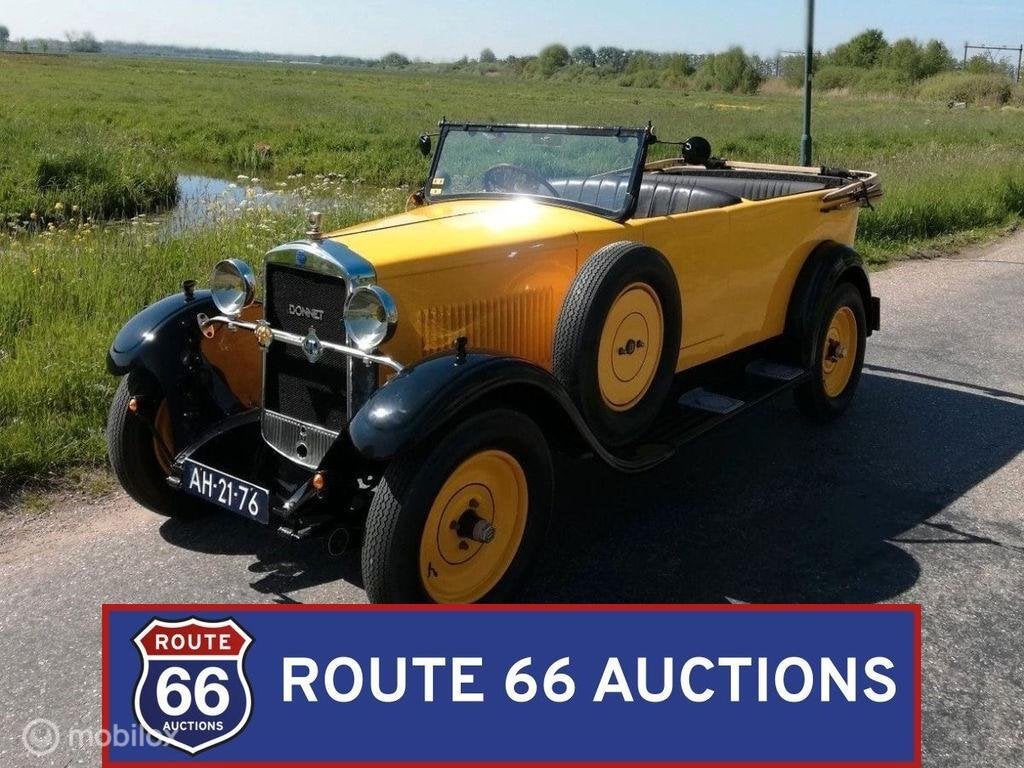 Donnet C17 Cabriolet | 1930 | Route 66 Auctions, Autres marques, Achat, Entreprise, Boîte manuelle