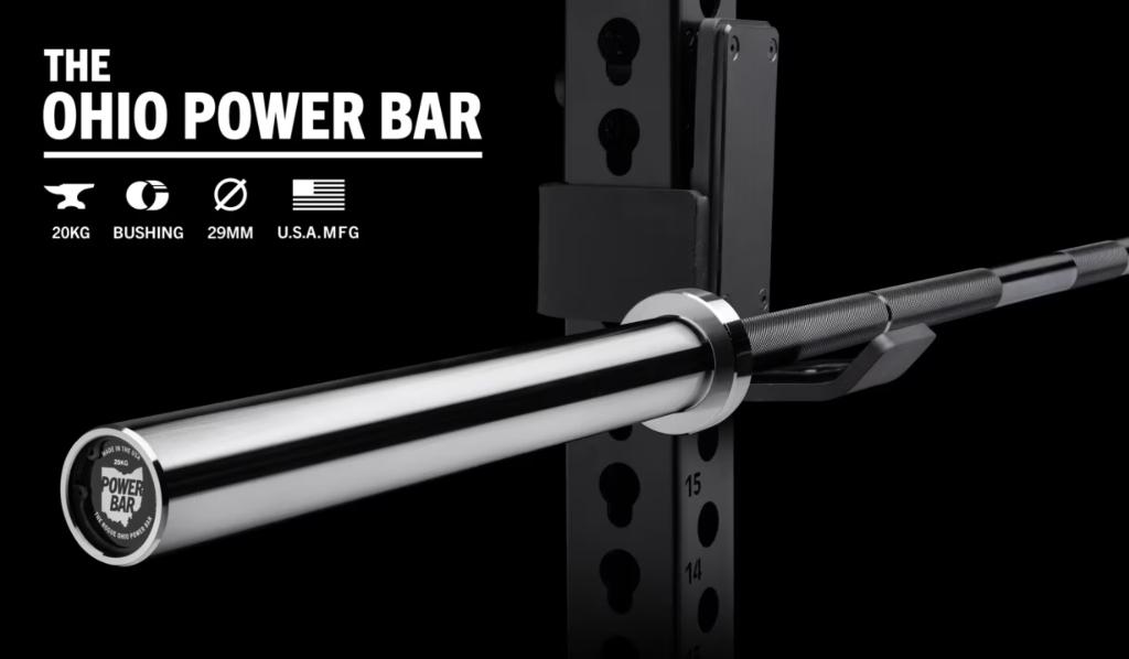 Rogue Ohio Power Bar, Enlèvement, Utilisé, Bras, Barre d'haltères