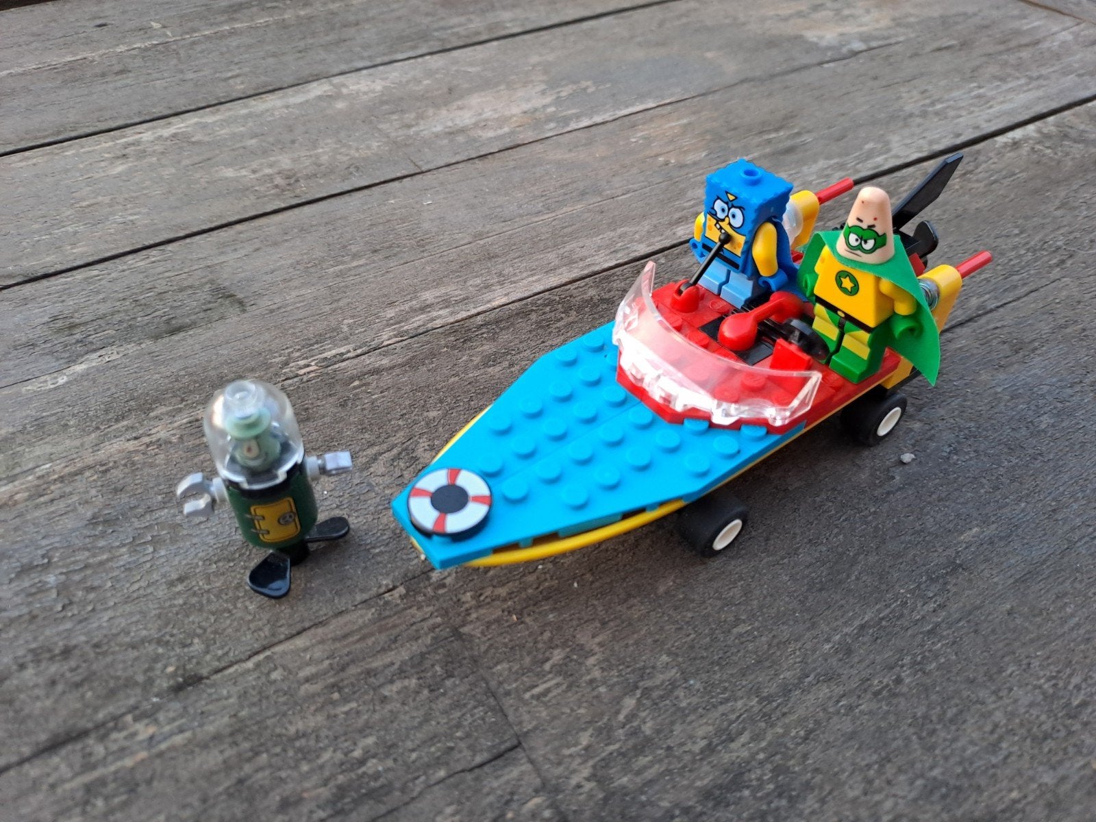Lego 3815 Heroic Heroes of the deep, Ophalen, Lego