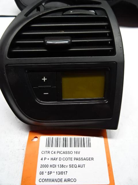 BEDIENINGSPANEEL AIRCO Citroën C4 Picasso (UD / UE / UF), Gebruikt, Citroën, Mevr. I. Hauben, Rue de l'Espoir 34 34
4030  GRIVEGNÉE, BE