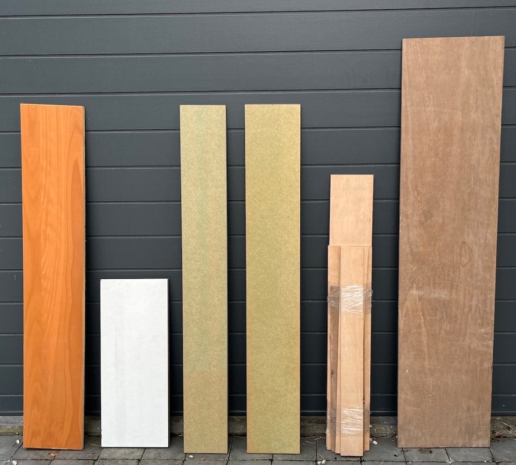 Lot de plaques/panneaux en bois, Bricolage & Construction, Enlèvement, Neuf, Bois, Moins de 20 mm