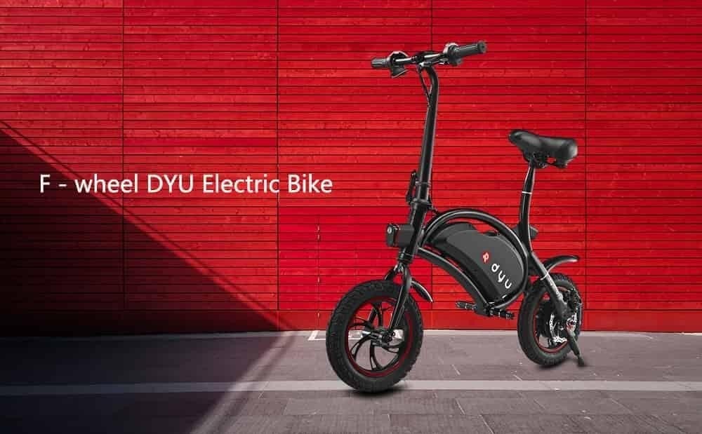 Elektrische plooilfiets 12" Dyu ( batterij moet vervangen ), Ophalen of Verzenden