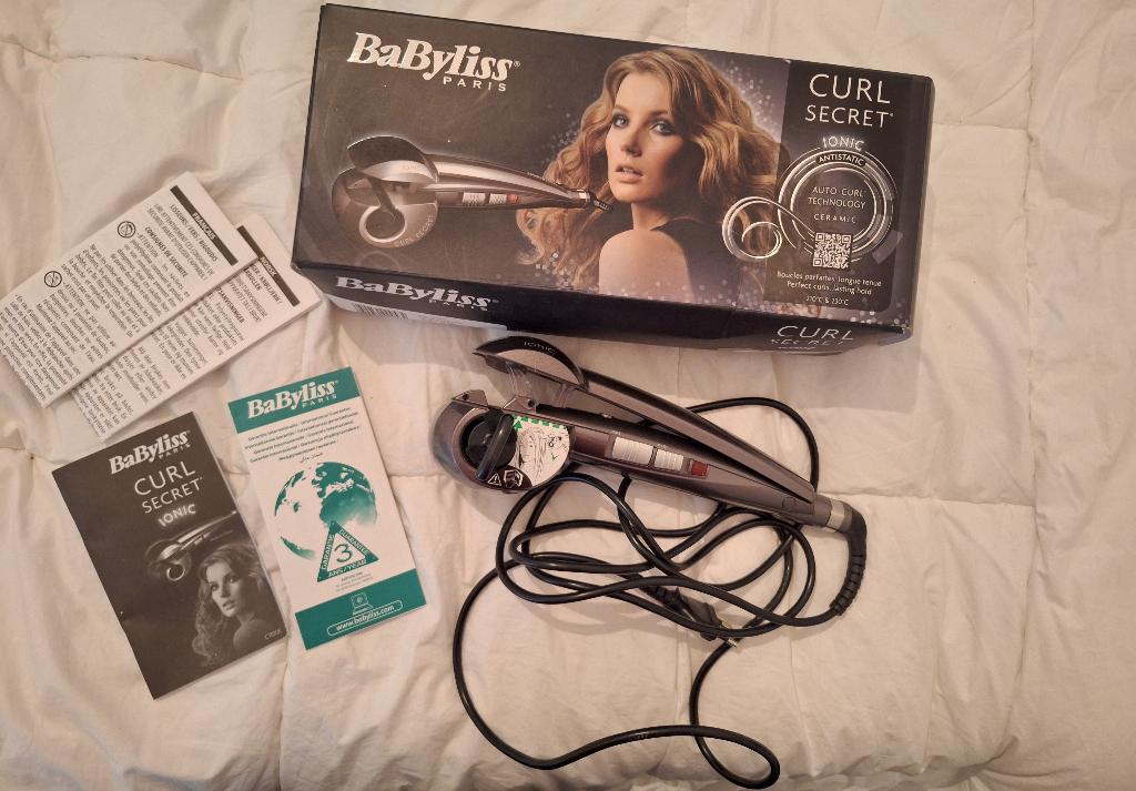 Babyliss krultang, Elektronische apparatuur, Persoonlijke Verzorgingsapparatuur, Ophalen of Verzenden, Gebruikt, Haarverzorging