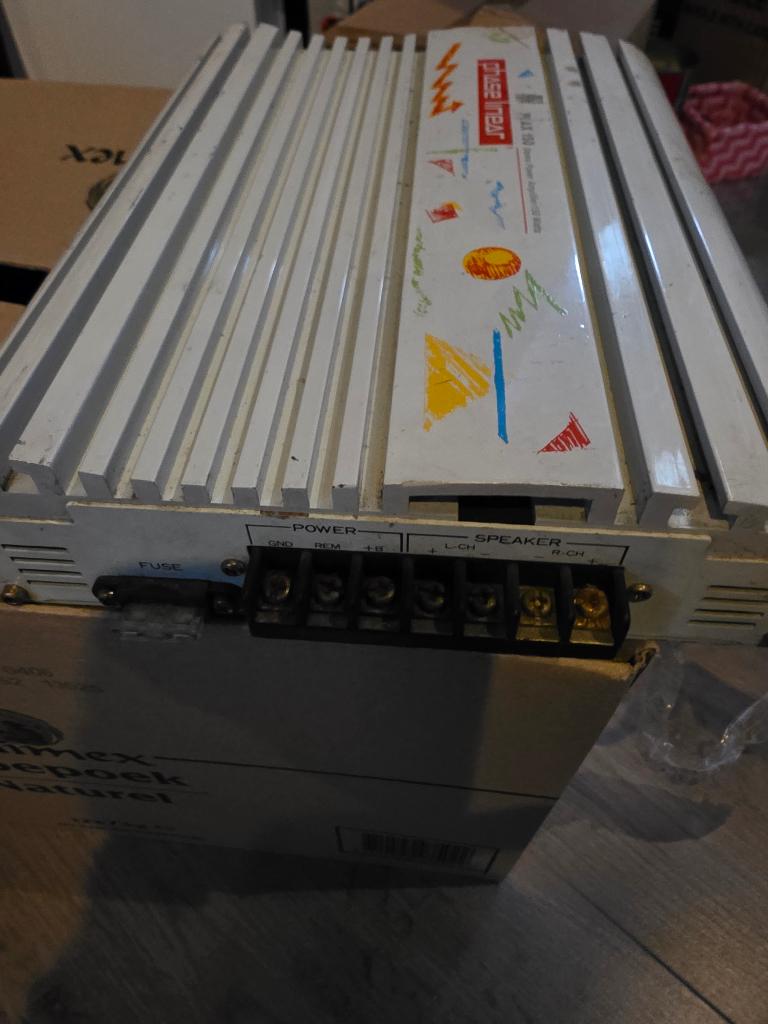 Phase linear zware versterker, Enlèvement, Utilisé