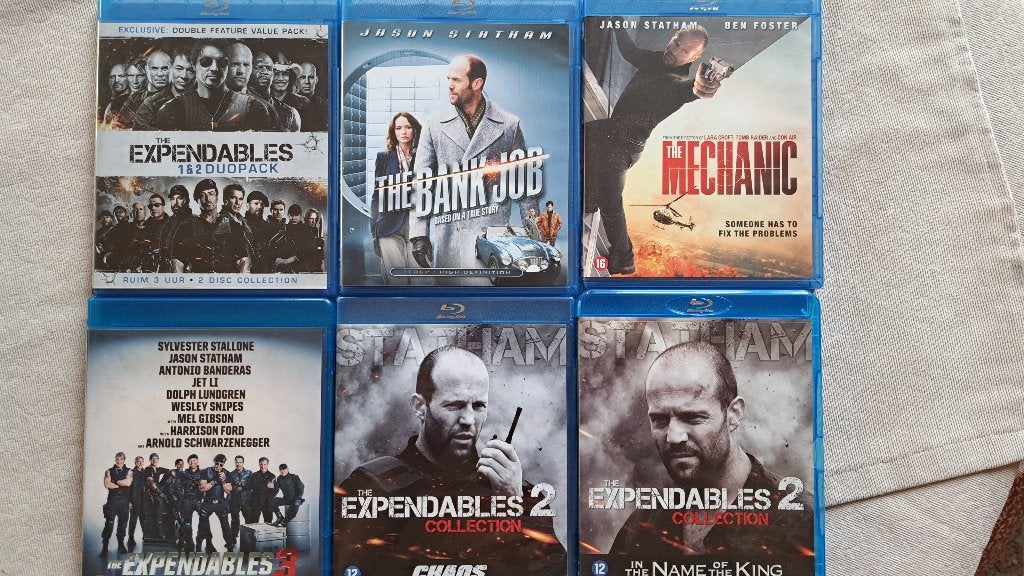 Films met Jason Stadham Blu-ray 4€ 't stuk, Cd's en Dvd's, Engels, Vanaf 16 jaar, Nederlands, Film