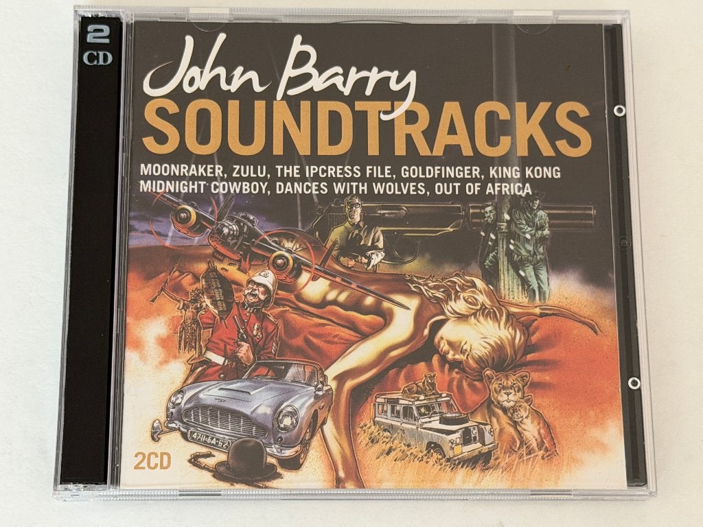 John Barry Soundtracks (2-CD), CD & DVD, CD | Musiques de film & Bandes son, Film et Théâtre, Enlèvement ou Envoi, Utilisé, Compilation
