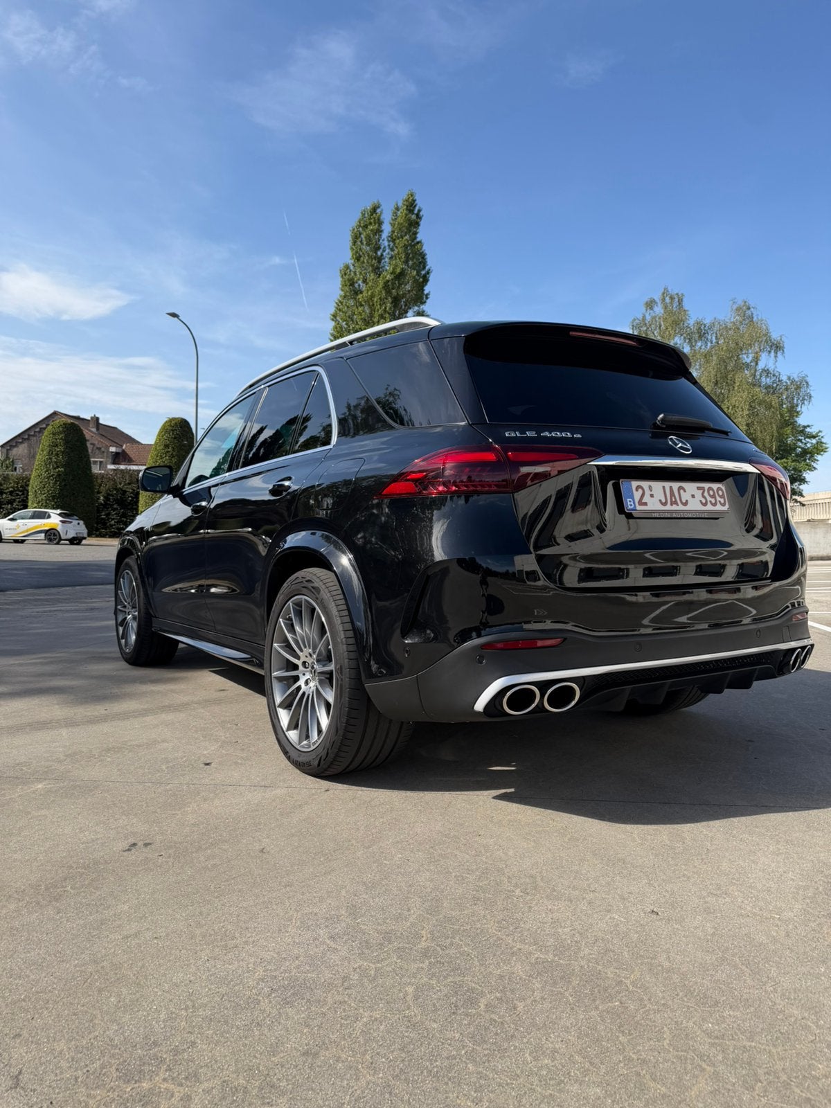 GLE 400e, Automaat, GLE, Zwart, Leder