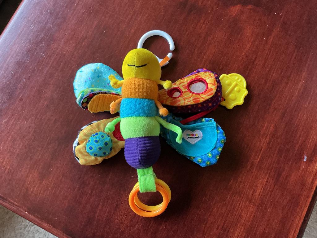 Parkhanger lamaze vlinder, Kinderen en Baby's, Ophalen, Zo goed als nieuw