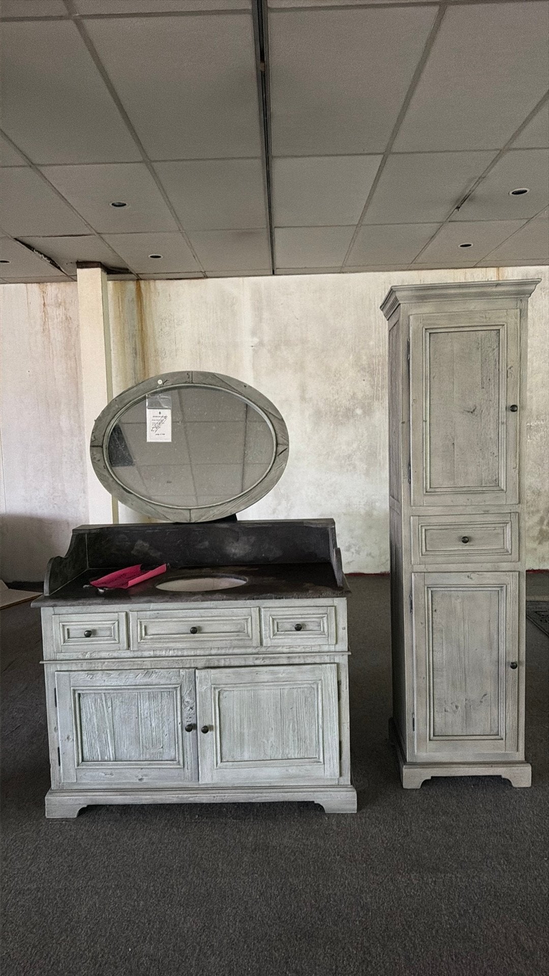 Badkamer meubel met kast, Ophalen, Nieuw