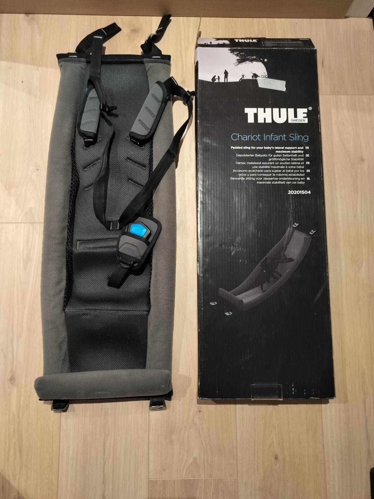 Thule hangmat, Vélos & Vélomoteurs, Enlèvement ou Envoi, Utilisé, Remorque pour enfant, Thule