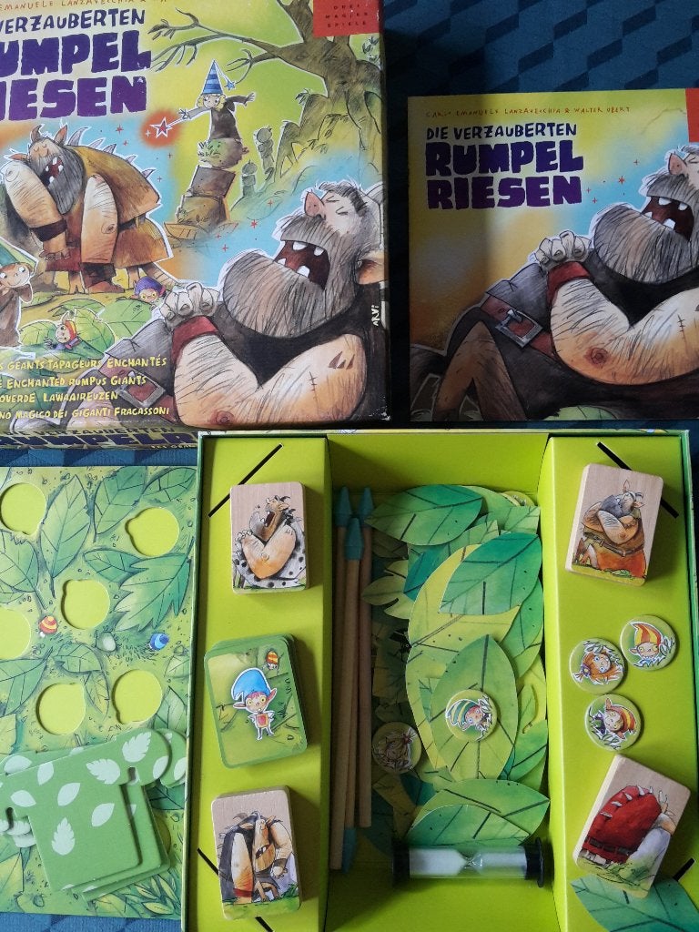 Leuk spel De betoverde lawaaireuzen, 2-4 sp., + gratis promo, Ophalen of Verzenden, Gebruikt, Drei Magier Spiele
