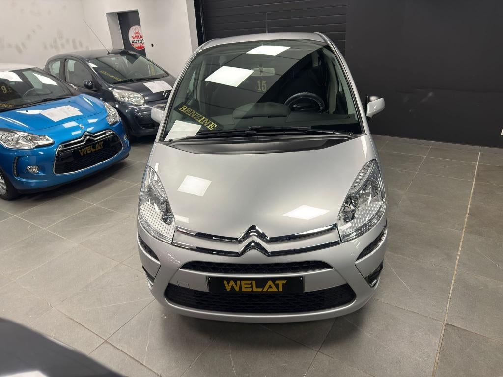 CITROEN C4 PICASSO 1.6 BENZINE/2012/TOP STAAT, Auto's, Citroën, Bluetooth, Euro 5, Zwart, 1600 cc