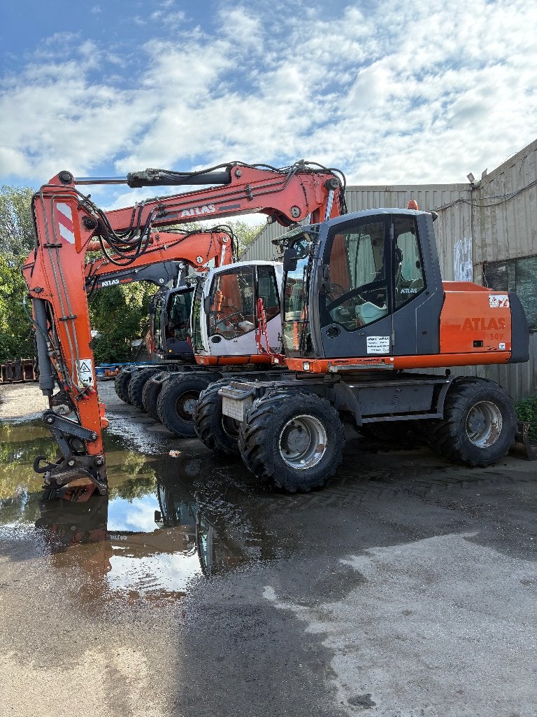 ATLAS TW160/TW150/1505, Enlèvement, Excavatrice
