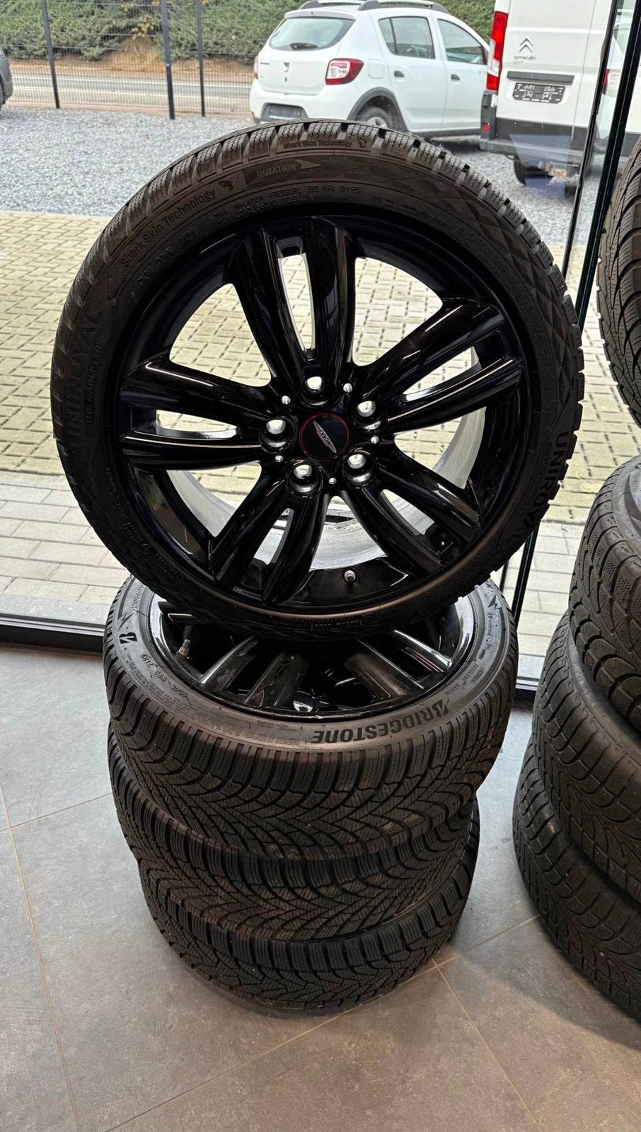 Kit hiver Mini Cooper édition John Works R17 avec new pneus, Enlèvement, 17 pouces, Pneu(s)